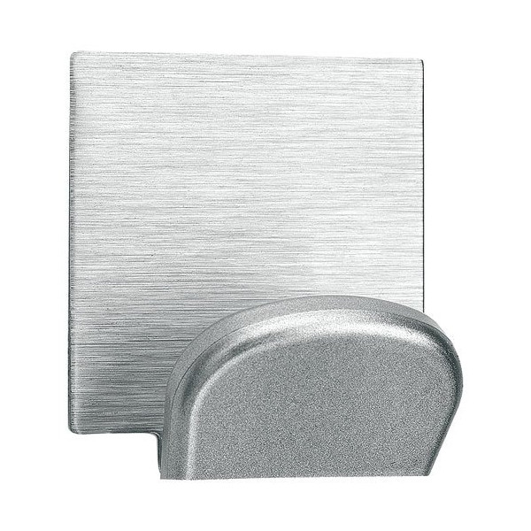 INOFIX - Crochet adhésif avec base acier inox / chrome mate