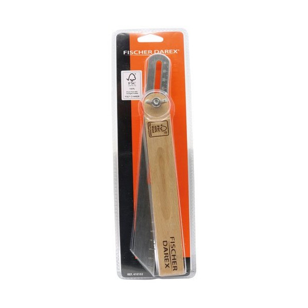 FISCHER DAREX - Fausse équerre bois 25cm sc