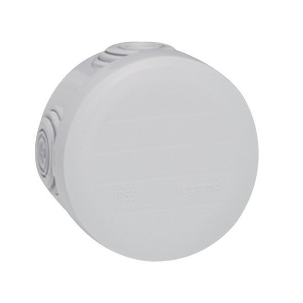 LEGRAND - Boîte dérivation diam.60mmx40 Plexo gris 4 embouts vrac