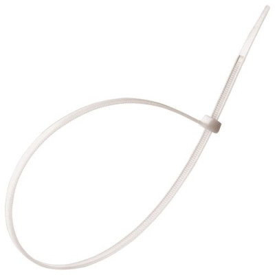 COLLIER 280X3.6MM BLANC 100 SC (Vendu par 1)