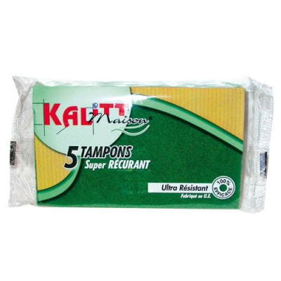 KALITT TAMPON VERT LOT/5 (Vendu par 1)