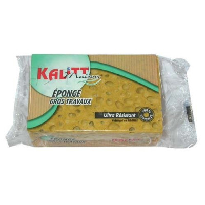 KALITT EPONGE VEGETALE GROS TRAVAUX (Vendu par 1)