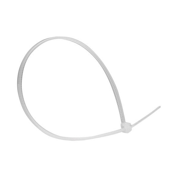 PROFILE  - Collier 150x2.5mm blanc 100sc