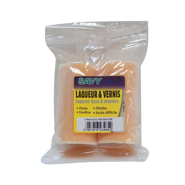 SAVY - Manchon mousse floqué mini x2 065mm