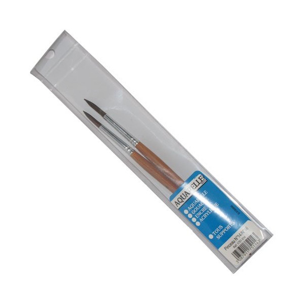 SAVY - Pinceau aquarelle x2 n14/16