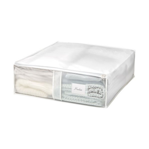 RAYEN - Housse couverture 65x55x20cm grise 2033