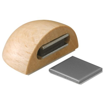 BUTEE ARRET PORTE MAGN.ADHES.BOIS BL1