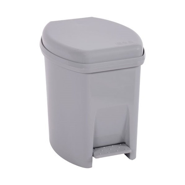 EDA - Poubelle salle de bain 6l à pédale avec seau intérieur