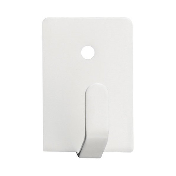 INOFIX - Crochet adhésif blanc blister de 4