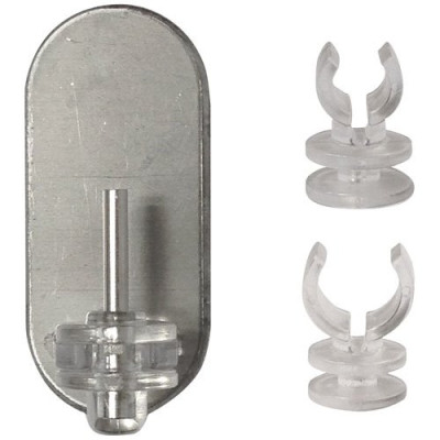 PITONS ADHESIFS NEOFIX 3EN 1 TRANSL X2