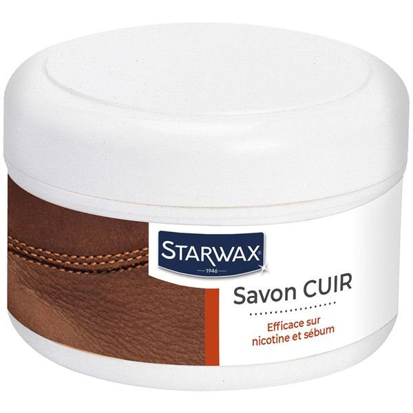 STARWAX - Savon doux régénérant cuir 150ml Starwax