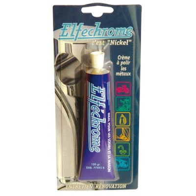 ELFECHROME CREME POLIR METAUX TUBE100G (Vendu par 1)