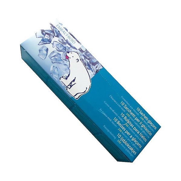 SCHWEITZER - Sac maxi glaçons x10