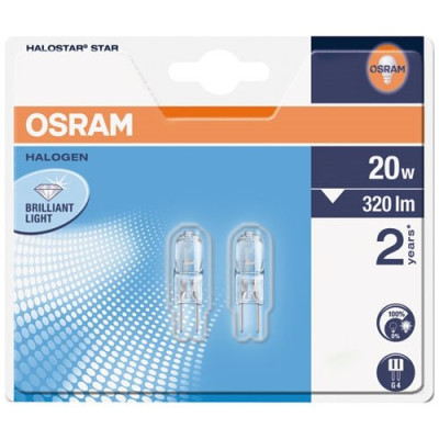 CAPSULE G4 20W HALOG.320LM STAR  BL2 (Vendu par 1)