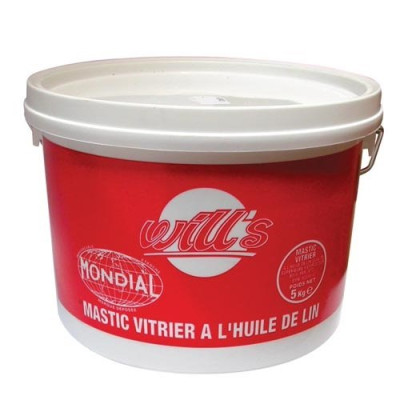 MASTIC VITRIER MONDIAL SEAU 10KG