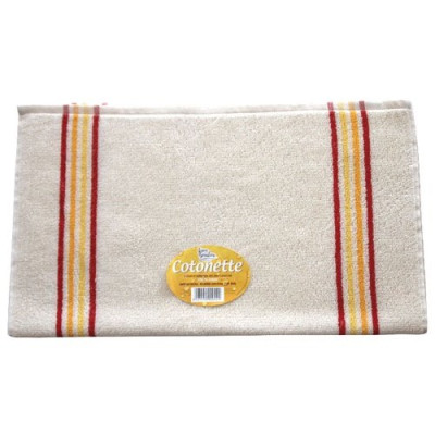 SERPILLIERE COTONNETTE ECRUE 52X60 (Vendu par 1)