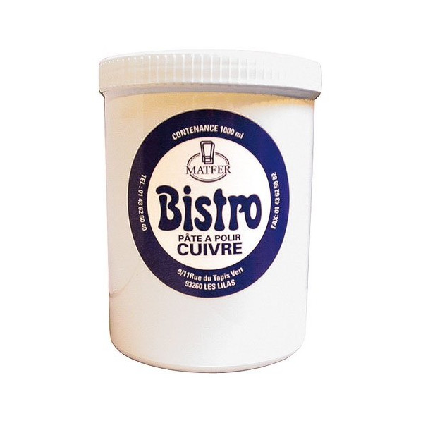 BISTRO - Pâte à polir pour le cuivre pâte 1 L