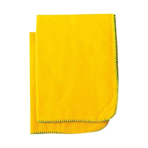 TISSAGES DE BEAULIEU - Chamoisine unie jaune 40x50 0952