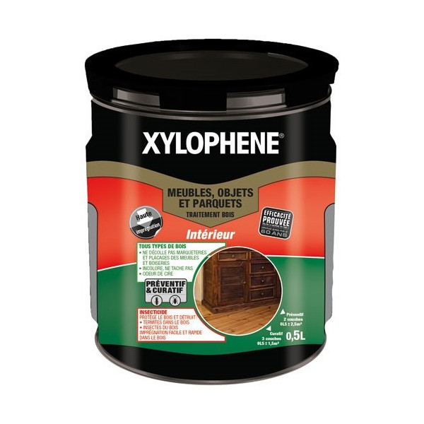 XYLOPHENE - Xylophène bois meuble 25ans 500ml B