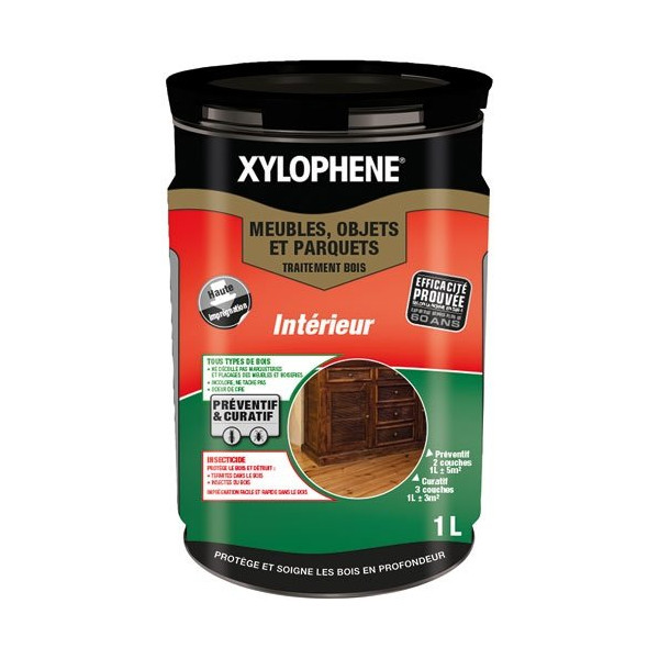 XYLOPHENE - Xylophène bois meuble 25ans 1l B