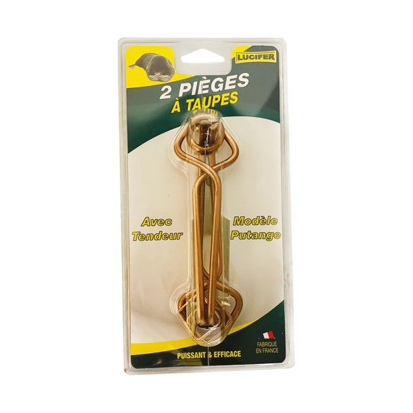 LUCIFER - Piège à taupe putange carte x2 132