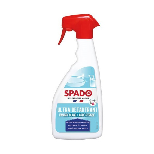 SPADO - Nettoyant detartrant vinaigre blanc 500ml