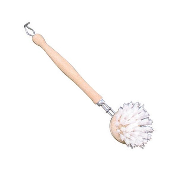 DOMERGUE - Brosse vaisselle bois nylon + manche