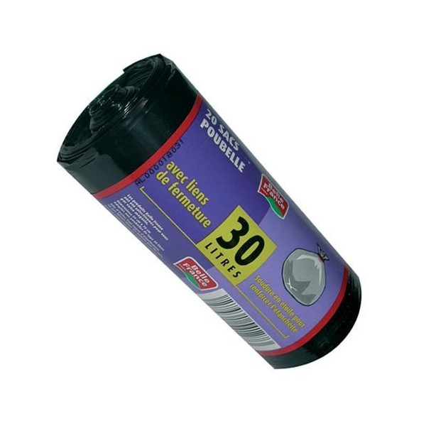 BELLE FRANCE - Sac poubelle belle france 20sacs 30l