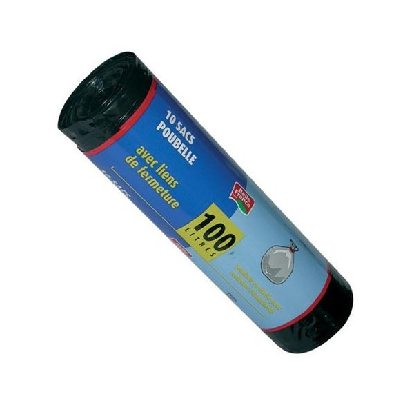 BELLE FRANCE - Sac poubelle - 100 L - x10