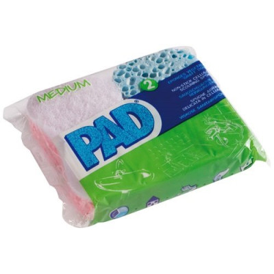 EPONGE VEGETALE PAD X2 GRATT DOUX (Vendu par 1)