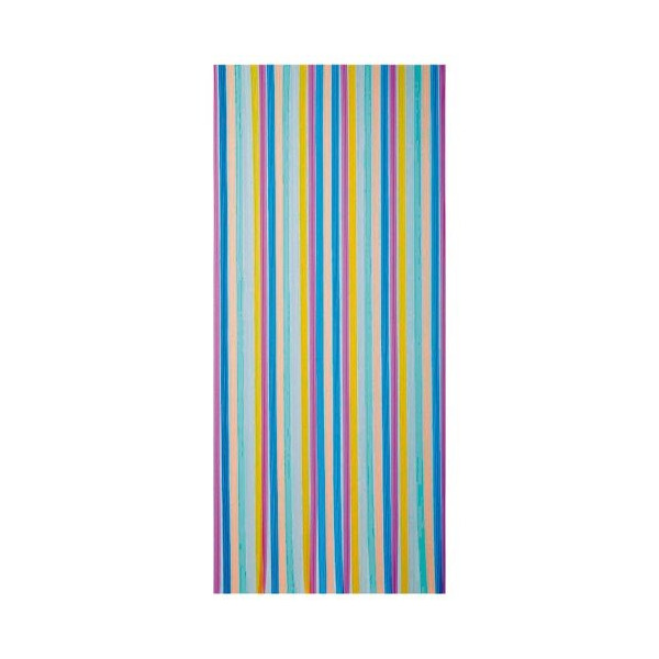 MOREL - Rideau de porte Tahiti PVC 90x220 cm - multicolore