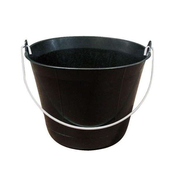 VINMER - Seau maçon plastique 11l noir