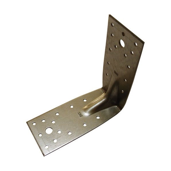 AFBAT - Équerre d'assemblage renforcée 105x105x90x2.5 zinguée