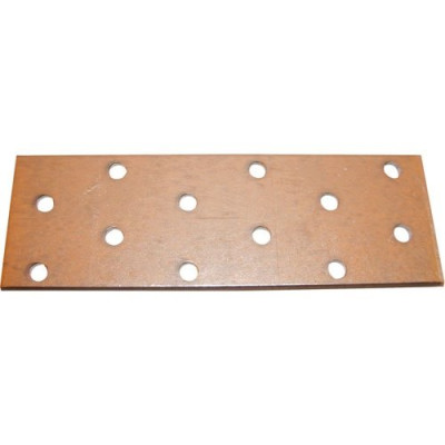 PLAQUE PERFOREE 200X60X2MM ZN (Vendu par 1)
