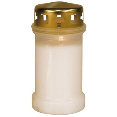 Veilleuse d'extérieur blanche hauteur 130mm