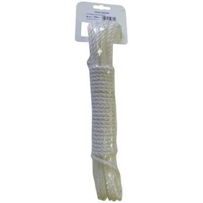 DRISSE POLYPRO D. 5 MM 10M   S/ROLL (Vendu par 1)