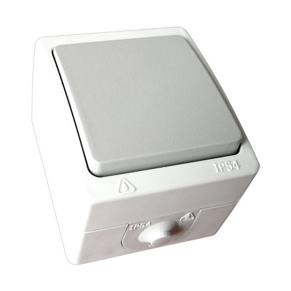 HBF - Interrupteur va et vient étanche IP54 s/film