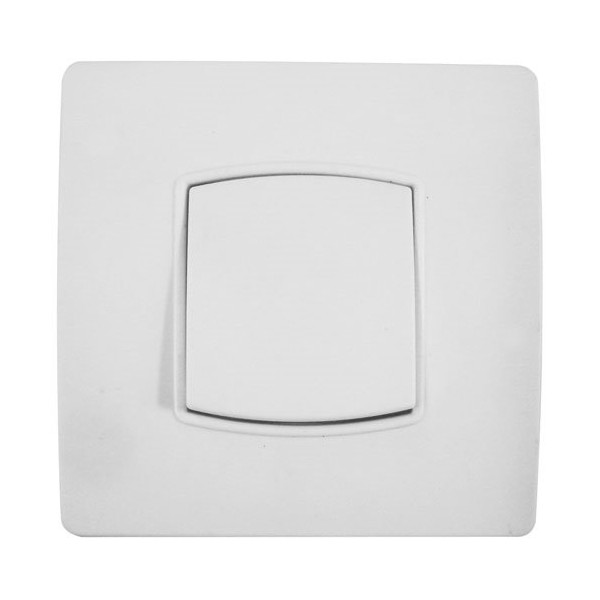 HBF - Interrupteur va et vient à encastrer 10A sous film