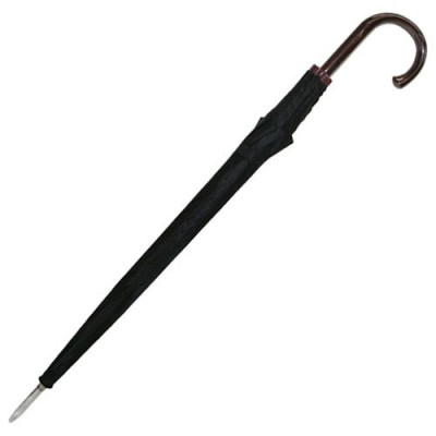 PARAPLUIE LONG AUTOMATIQUE NOIR (Vendu par 1)