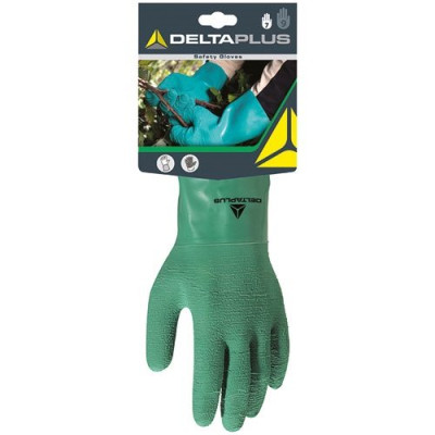 Gants Latex Support Interlock Gros Epineux Verts sur Carte