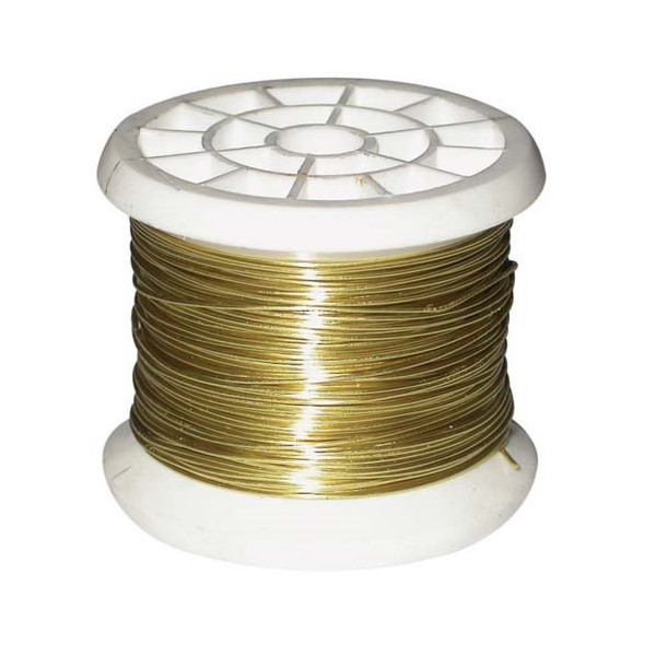 FILOMAT - Fil carcasse laiton bobinot 50 grs