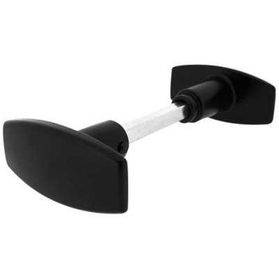 BOUTON DOUBLE C.6/7 ALUMINIUMNOIR