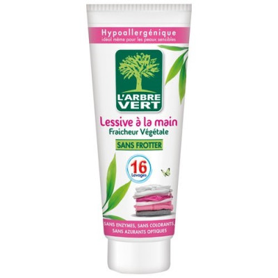 ARBRE VERT TUBE LESSIVE MAIN 16 LAVAGE (Vendu par 1)