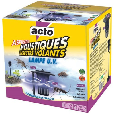ACTO ASPIRATEUR MOUSTIQUE ET VOLANTS (Vendu par 1)