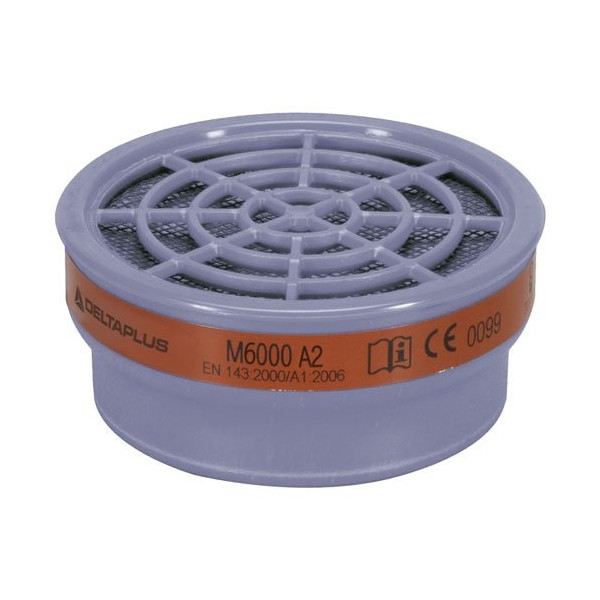 DELTA PLUS - Kit 2 galettes a2 pour demi-masque m6400