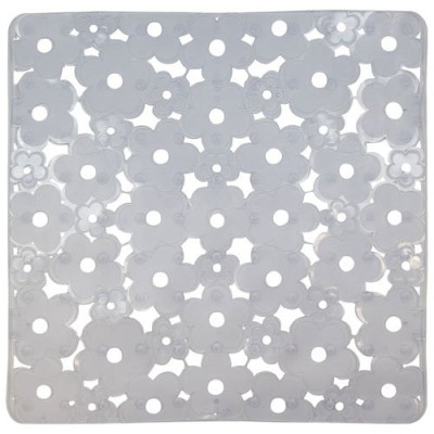 TAPIS FOND EVIER FLEURS CRISTAL 32X32
