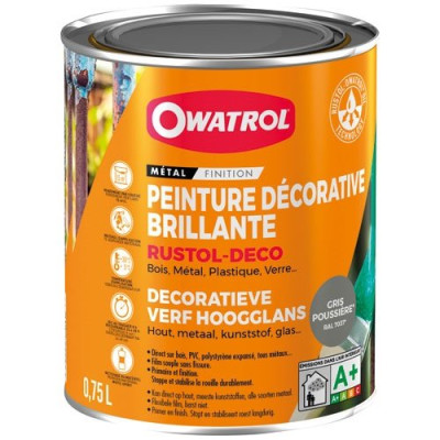 DURIEU RUSTOL DECO ANTIR. 0.75L GRIS P (Vendu par 1)