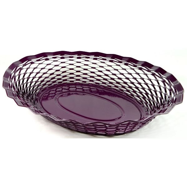 ROGER ORFEVRE - Corbeille à pain 30 x 24 cm Prune - Vintages