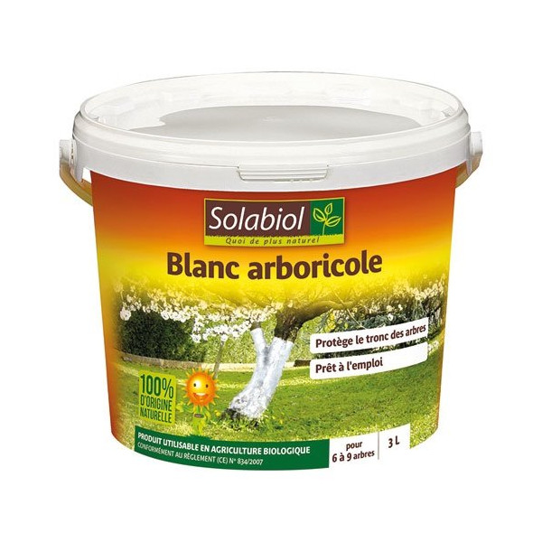 SOLABIOL - Blanc arboricole seau 3l