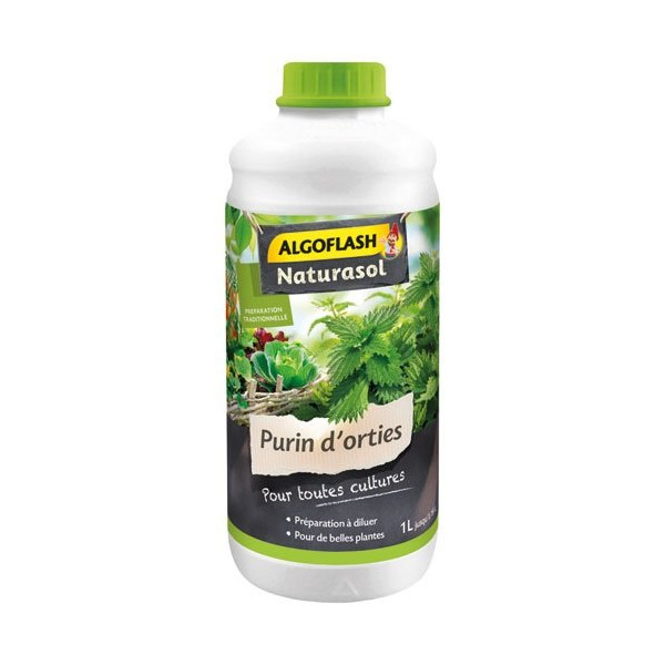 ALGOFLASH NATURASOL - Purin d'orties liquide 1l